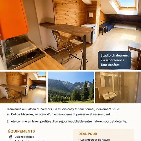 Le Balcon Du Vercors Apartamento